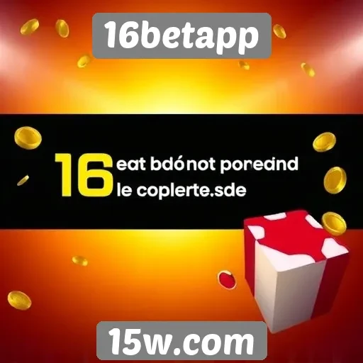 Ofertas de bônus no 16betapp para novos usuários
